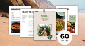 Cookbook featuring healthy recipes.